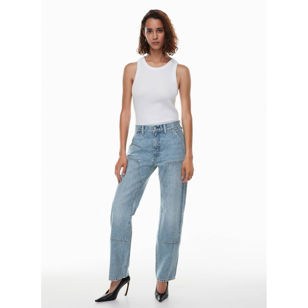 Aritzia Denim Forum The Lou Low Rise Carpenter Jeans, Women's Size 31 x 28L
